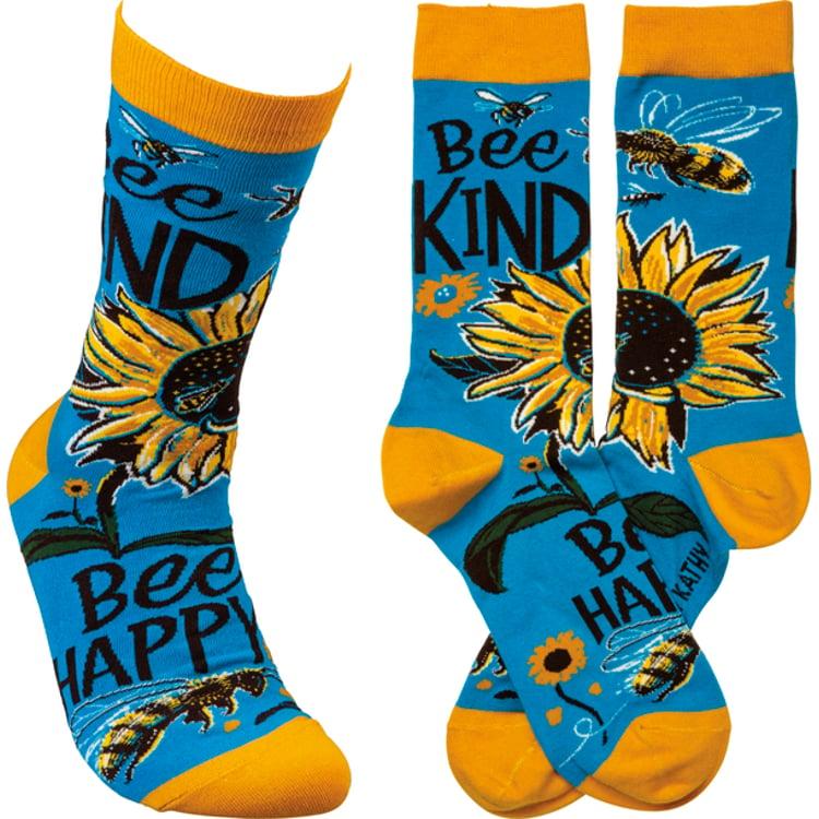 primitives by kathy Bee Kind Bee Happy Socks