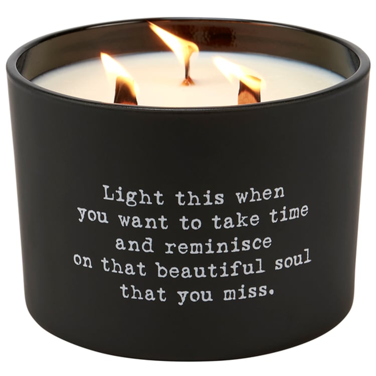 Primitives By Kathy Bereavement Poetry Candle