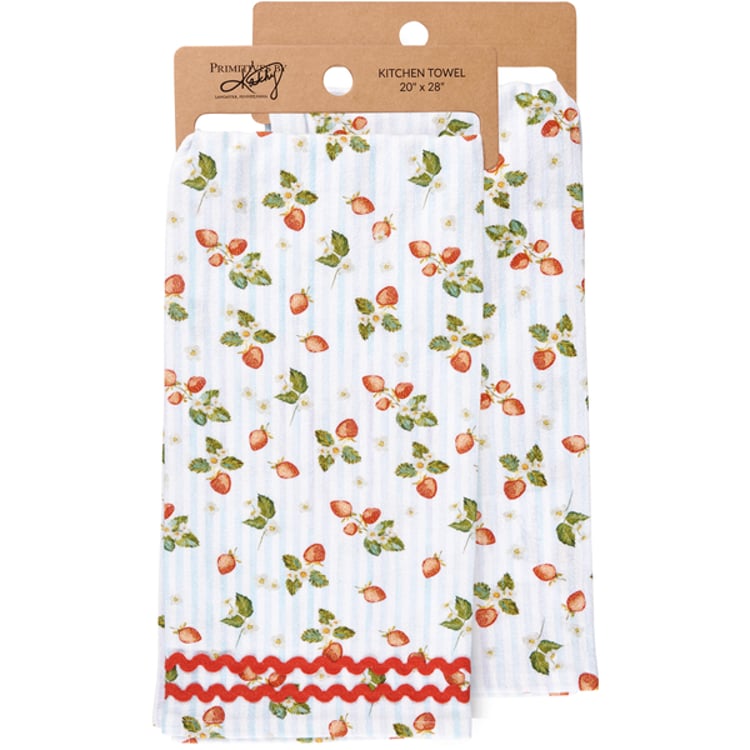 primitives by kathy Berry Kitchen Towel