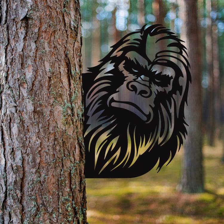 Primitives By Kathy Bigfoot Metal Outdoor Art