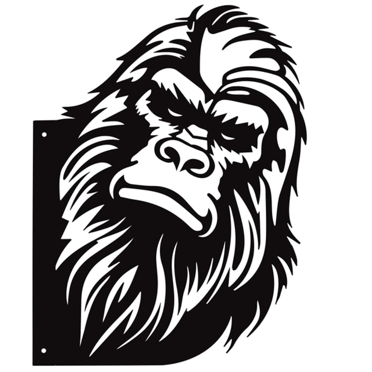 Primitives By Kathy Bigfoot Metal Outdoor Art