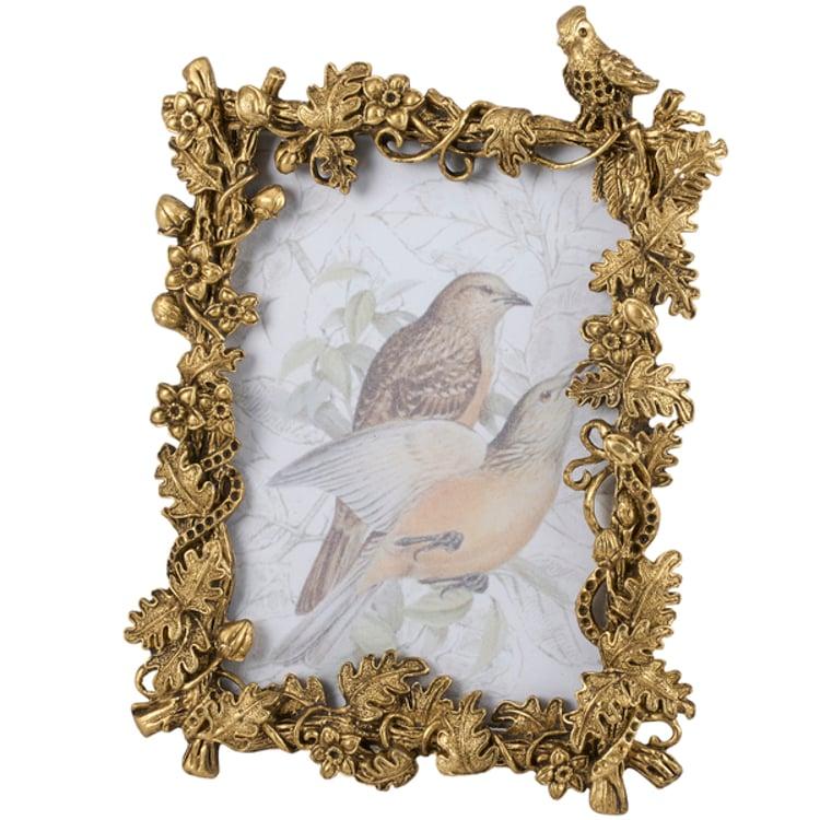 primitives by kathy Bird Foliage Photo Frame