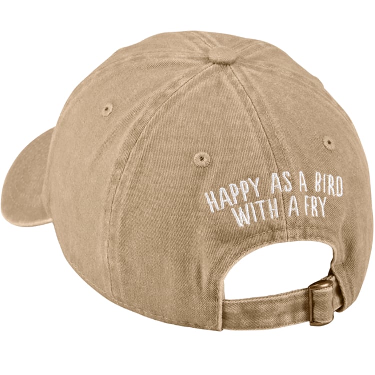 Primitives By Kathy Bird With A Fry Baseball Cap