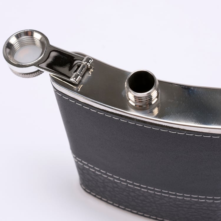 Primitives By Kathy Black Grained Flask Set