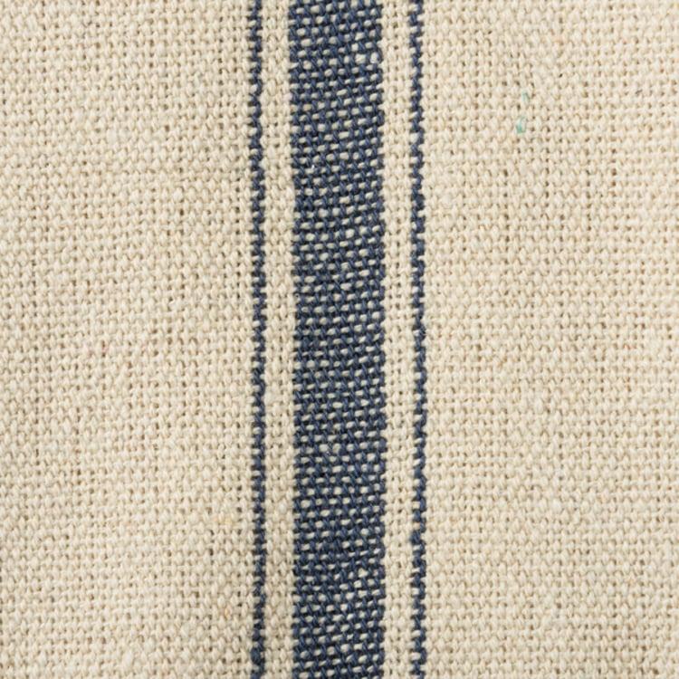 primitives by kathy Blue 3 Stripe Cream Fabric