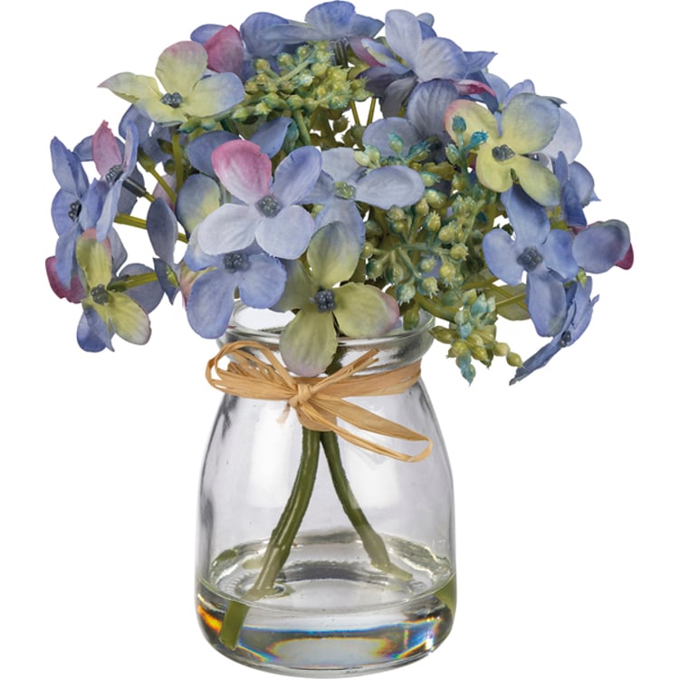 Primitives By Kathy Blue Hydrangea Vase