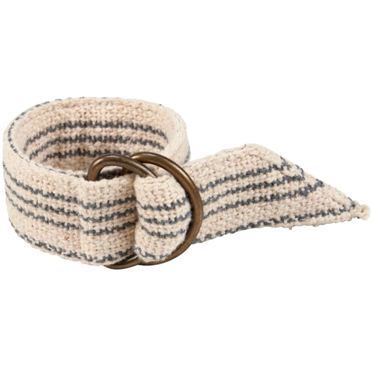 Primitives By Kathy Blue Stripe Napkin Ring