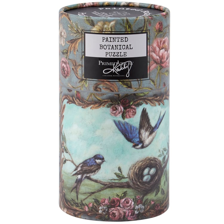 Primitives By Kathy Blue Swallows Puzzle