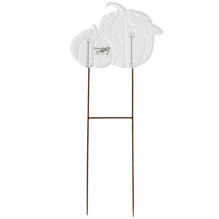 Primitives By Kathy Blush Pumpkin Stake