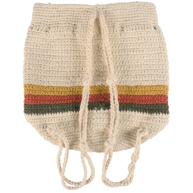 Primitives By Kathy Boho Stripe Drawstring Bag