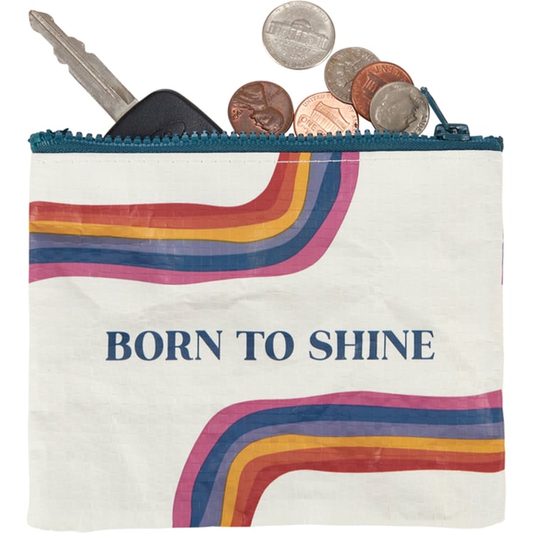 primitives by kathy Born To Shine Zipper Wallet