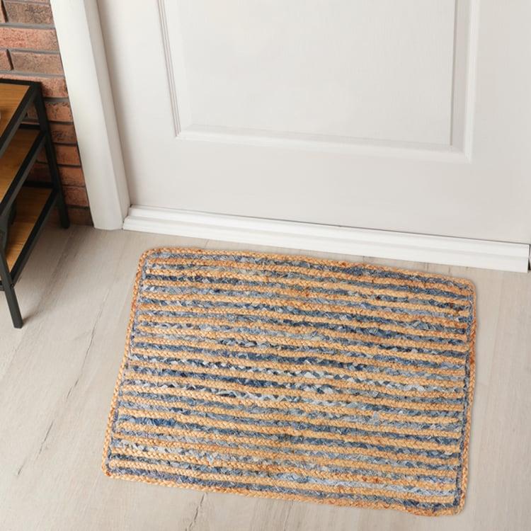 Primitives By Kathy Braided Indigo Rug