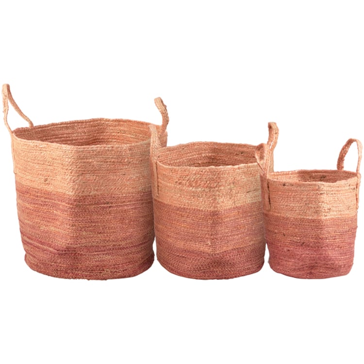 Primitives By Kathy Braided Ombre Basket Set