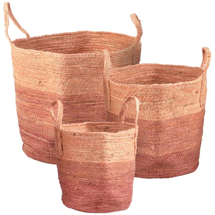 primitives by kathy Braided Ombre Basket Set
