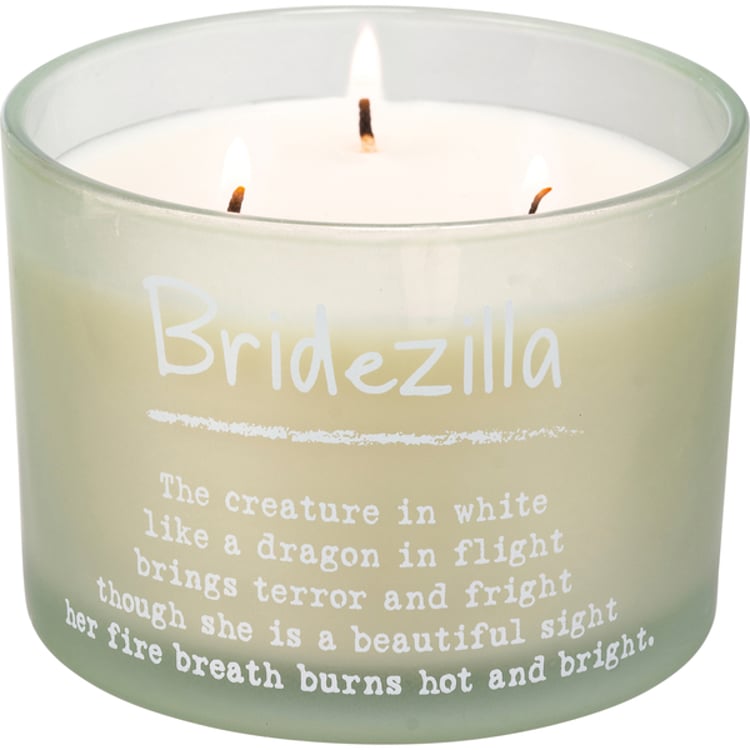 Primitives By Kathy Bridezilla Poetry Candle