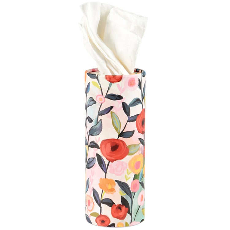 Primitives By Kathy Bright Floral Tissue Box Set