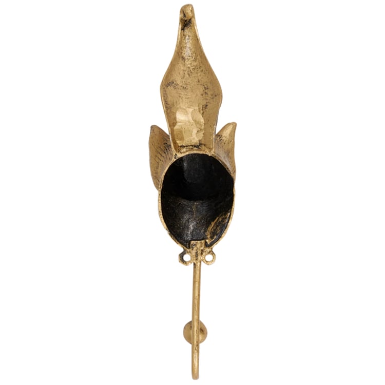 Primitives By Kathy Bronze Fox Wall Hook