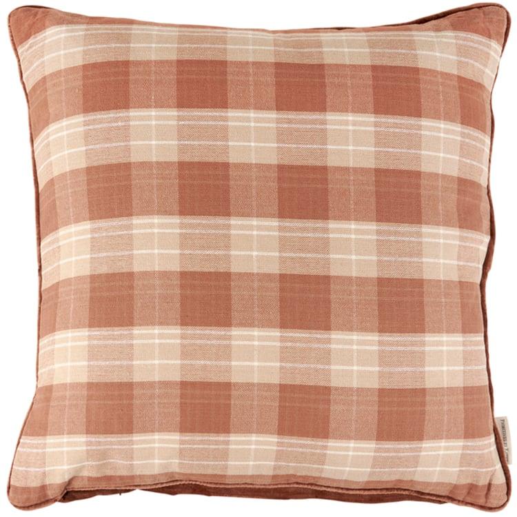 Primitives By Kathy Brown Tartan Pillow