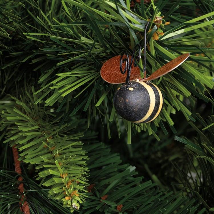 Primitives By Kathy Bumblebee Ornament Set