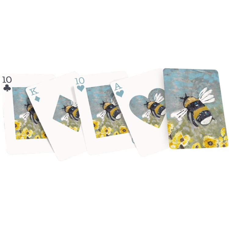 Primitives By Kathy Bumblebee Playing Cards