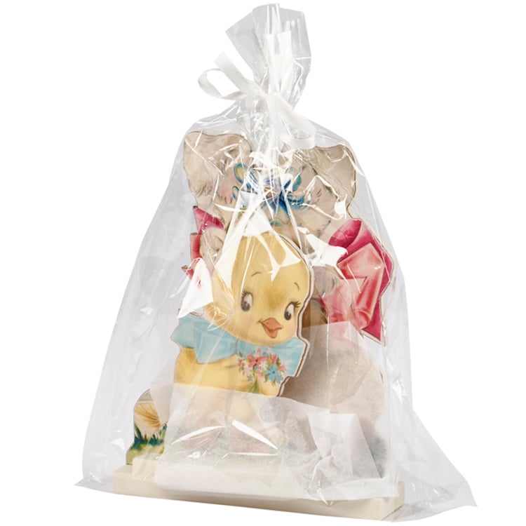 Primitives By Kathy Bunny & Chick Stand Up Set