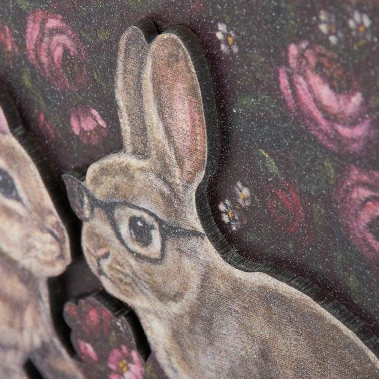 Primitives By Kathy Bunny Love Block Sign