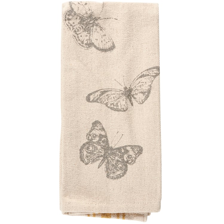 Primitives By Kathy Butterfly Kitchen Towel