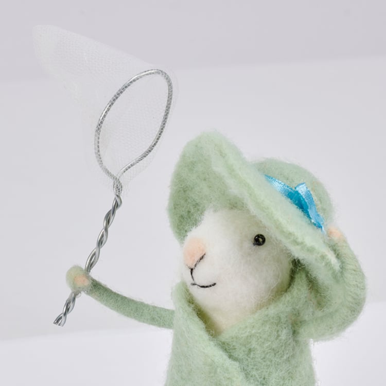 Primitives By Kathy Butterfly Net Mouse Critter