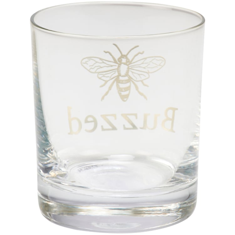 Primitives By Kathy Buzzed Rocks Glass