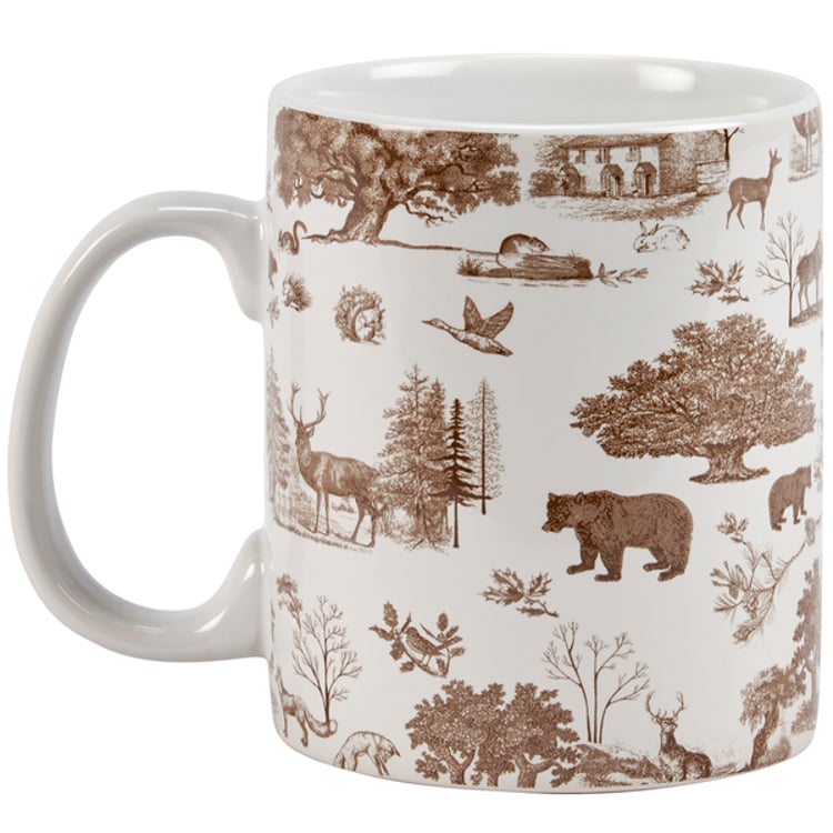 Primitives By Kathy Cabin Toile Mug