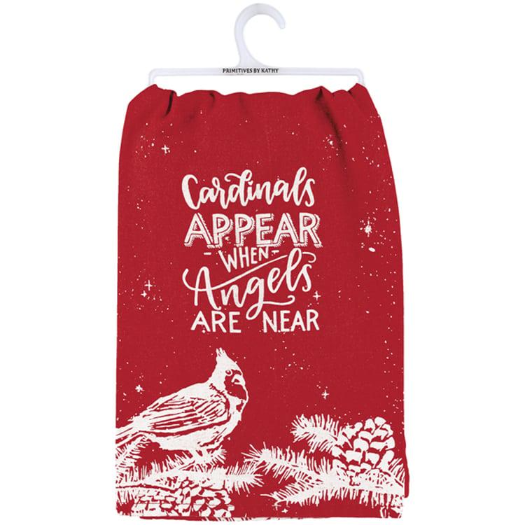 Primitives By Kathy Cardinals Appear Kitchen Towel