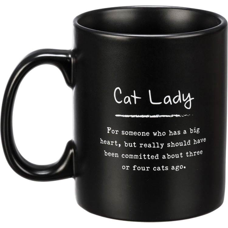 Primitives By Kathy Cat Lady Mug