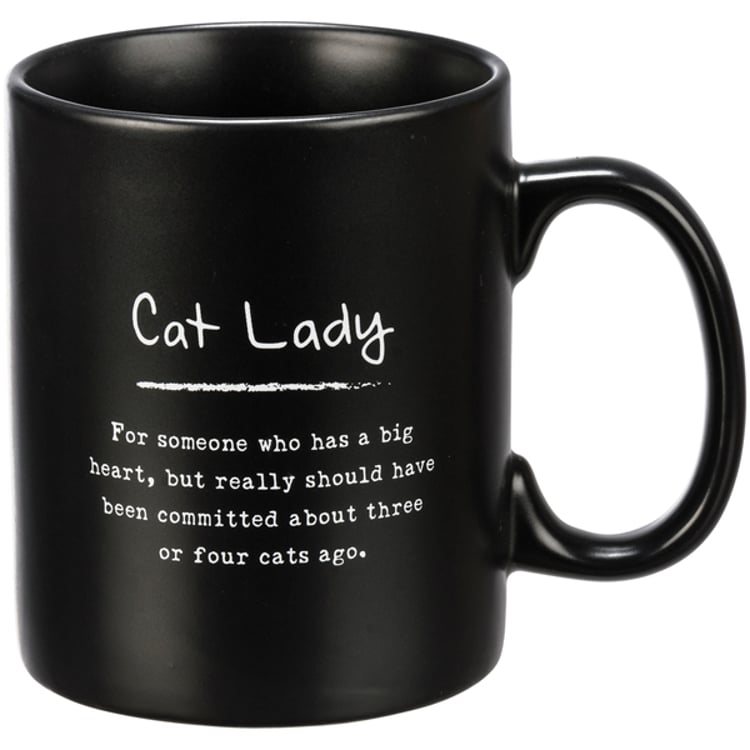 primitives by kathy Cat Lady Mug