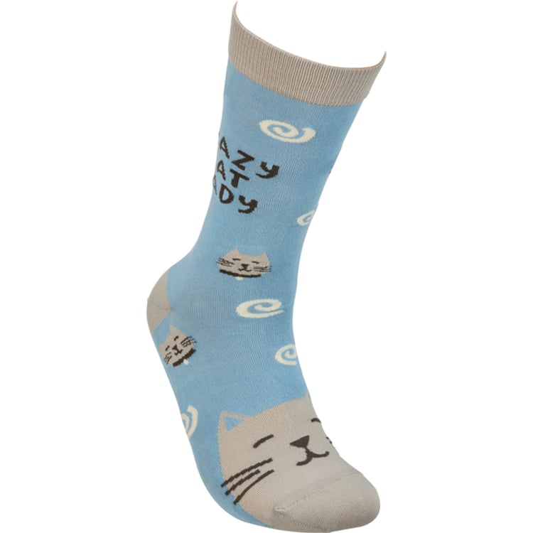 Primitives By Kathy Cat Lady Socks