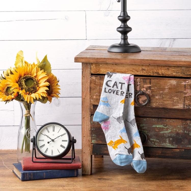 Primitives By Kathy Cat Lover Socks