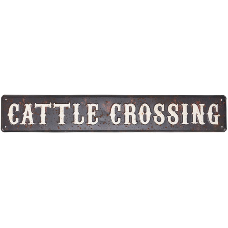 primitives by kathy Cattle Crossing Wall Decor