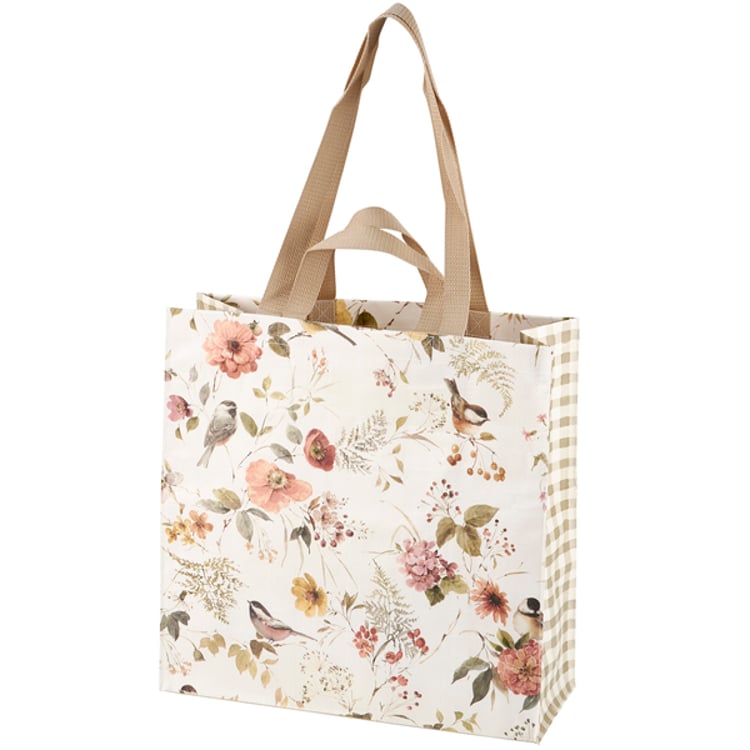 Primitives By Kathy Chickadees Market Tote