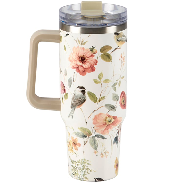 Primitives By Kathy Chickadees Travel Mug
