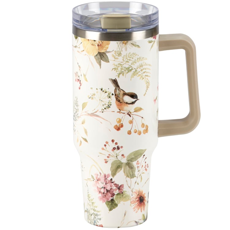 Primitives By Kathy Chickadees Travel Mug