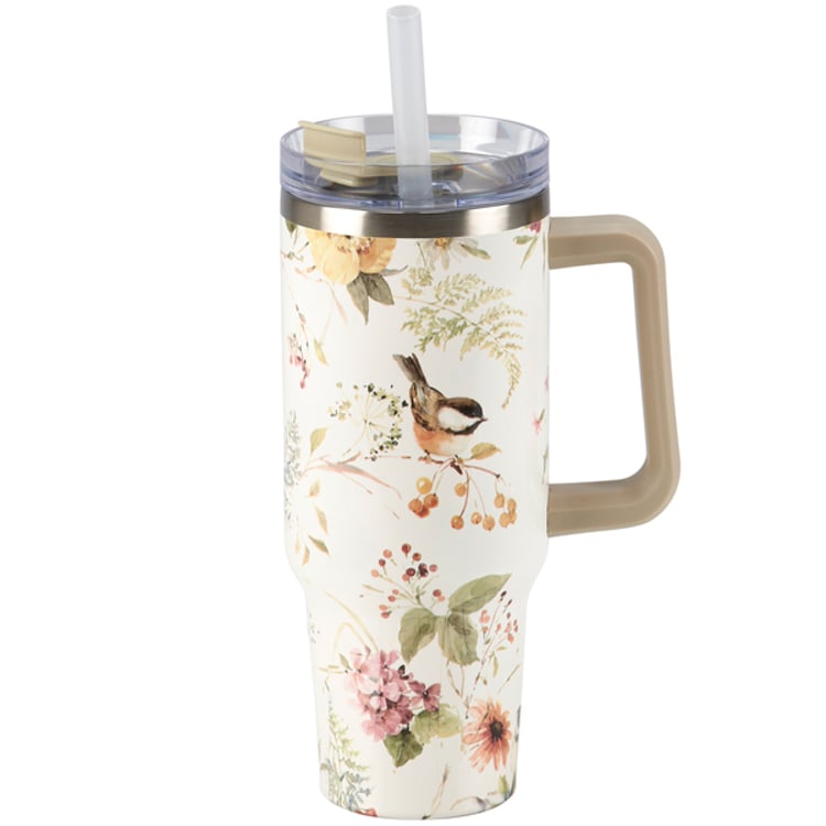 primitives by kathy Chickadees Travel Mug