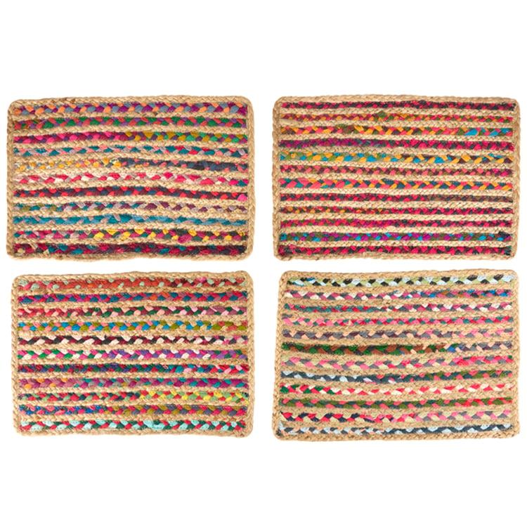Primitives By Kathy Chindi Braided Placemat Set