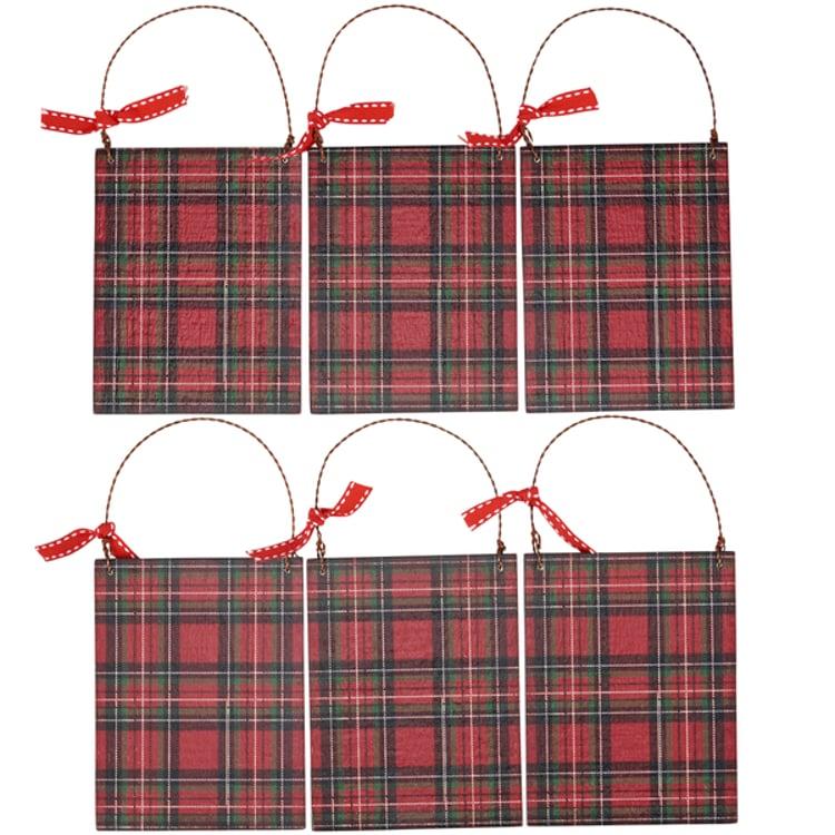 Primitives By Kathy Christmas Animal Ornament Set