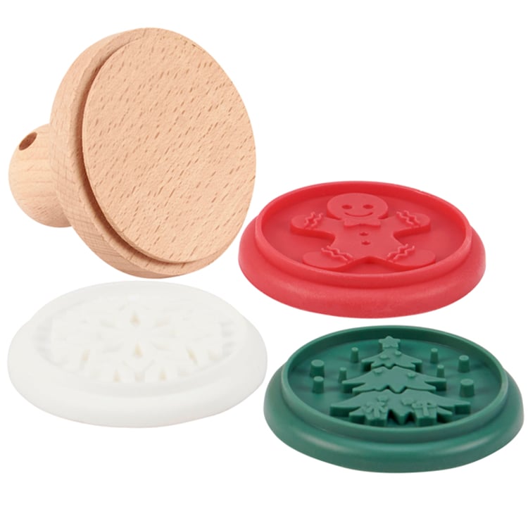 Primitives By Kathy Christmas Cookie Stamp Set