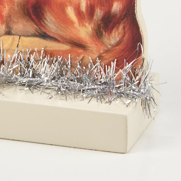 Primitives By Kathy Christmas Deer Stand Up Set