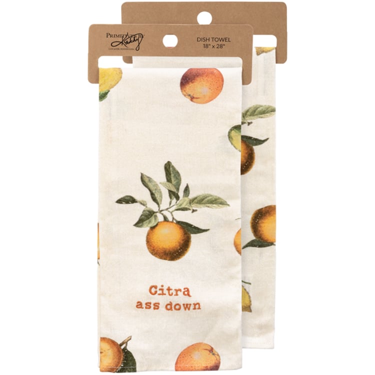 primitives by kathy Citra Down Kitchen Towel
