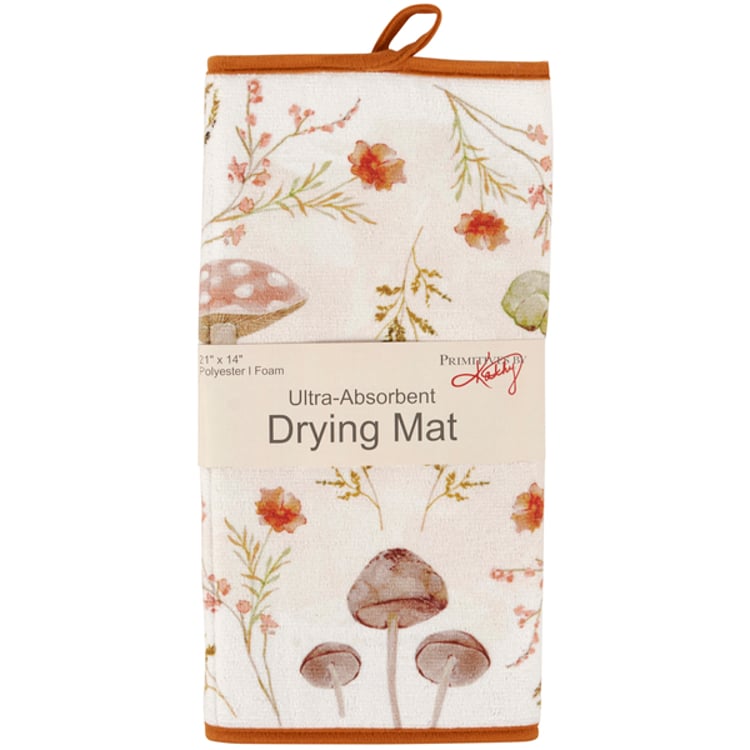 Primitives By Kathy Cottage Garden Drying Mat