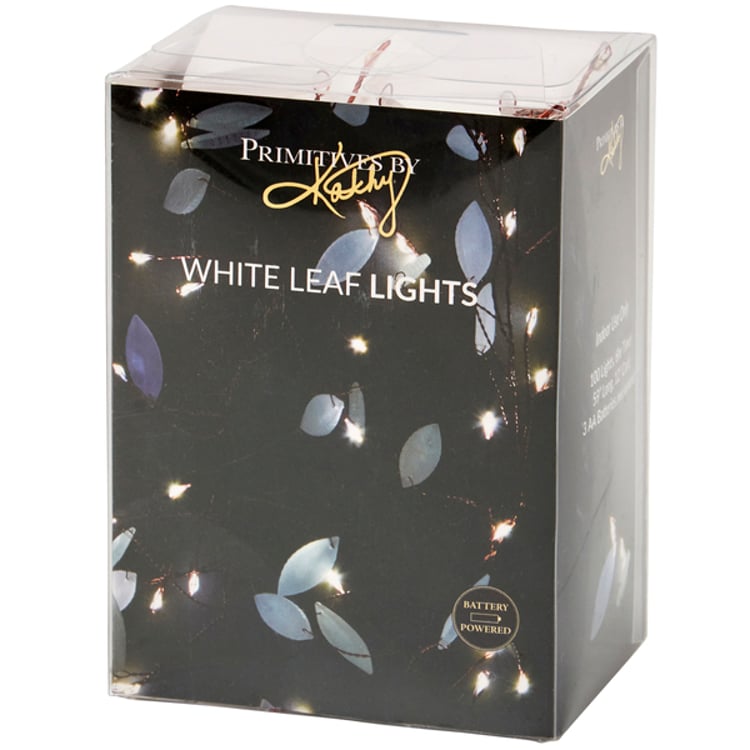 Primitives By Kathy Cottage Leaf String Lights