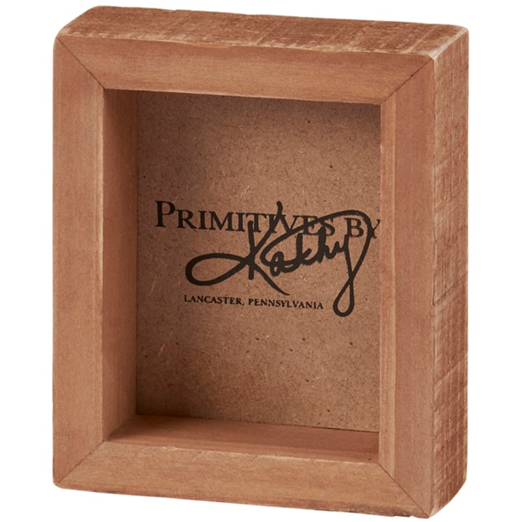 Primitives By Kathy Count Me In Box Sign Mini