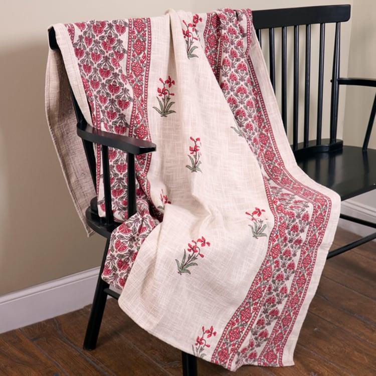 Primitives By Kathy Country Floral Throw