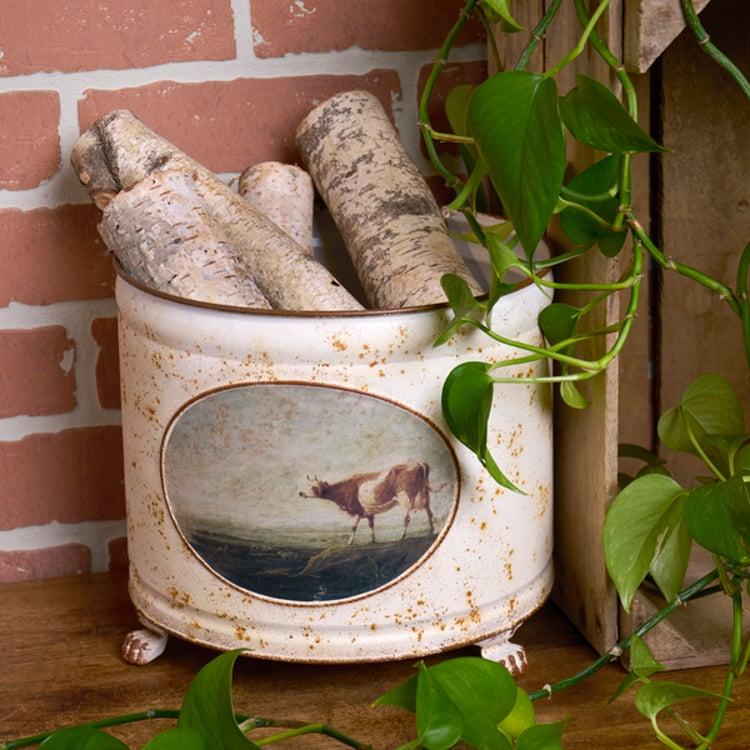 Primitives By Kathy Cow Planter